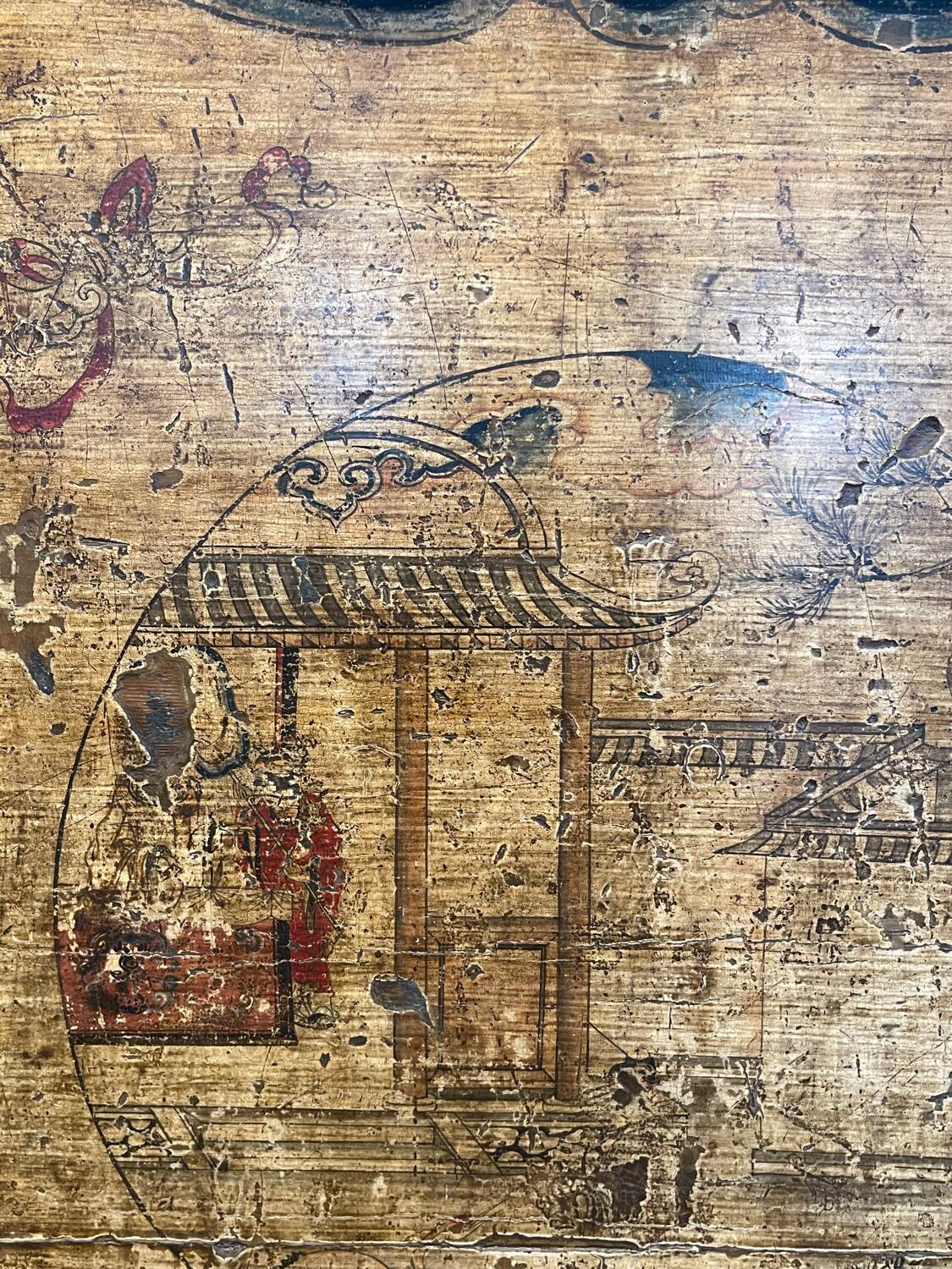 Old Chinese sideboard
