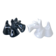 Black And White Scottish Terrier Dog Ceramic Salt And Pepper Shakers