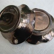2 old ceramic cups