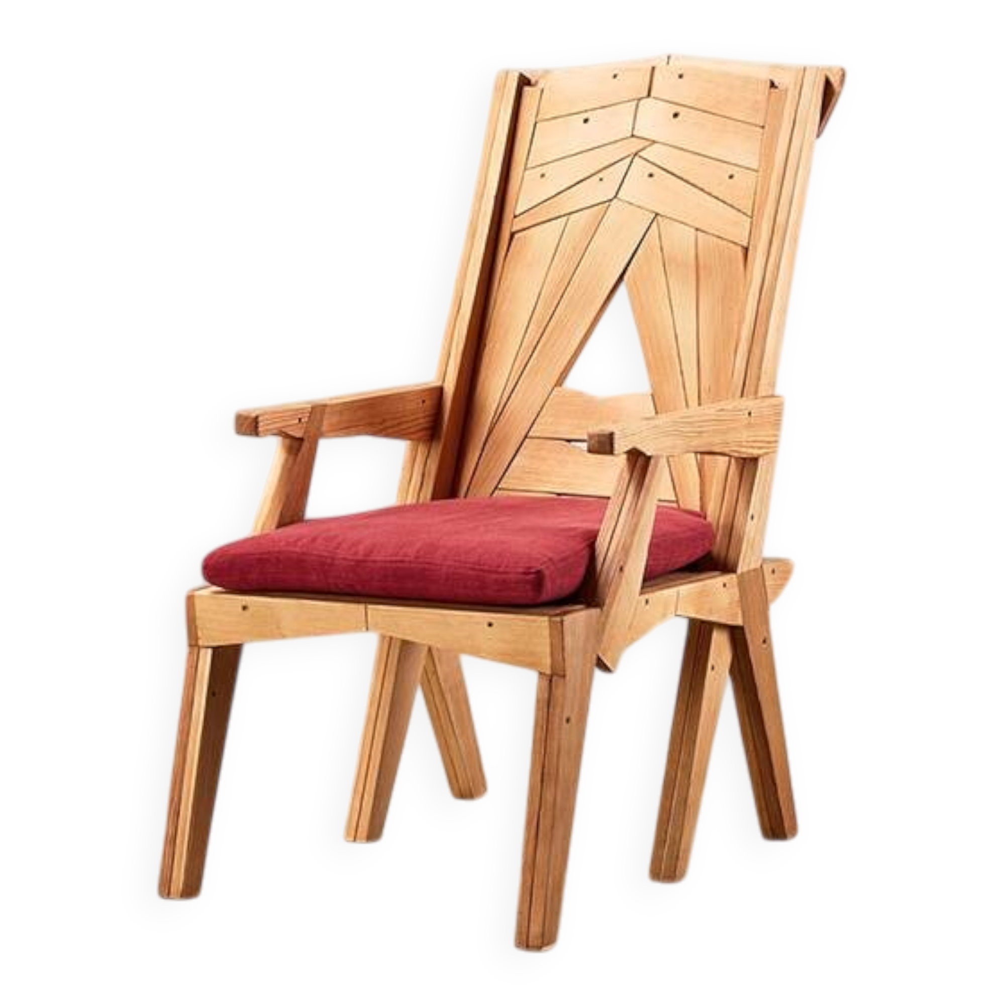 Unique Postmodern Lounge Chair Italy 1980s