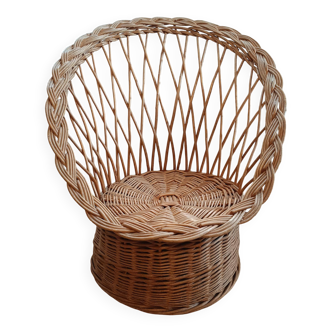 Fauteuil en rotin