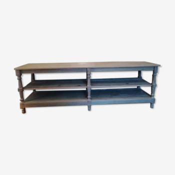 Furniture console drapier wood 226x55x75cm