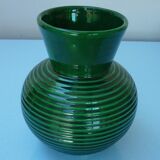 Dark green vase from the 1950s