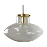 Midcentury glass pedant by kamenicky senov,1970s