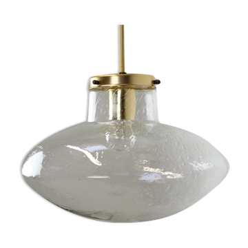 Suspension en verre du milieu du siècle par kamenicky senov, années 1970