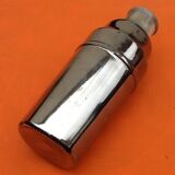 1960s bottle, shaker lacquered glass chrome 75cl height: 225mm
