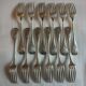 24 antique silver-plated cutlery sets