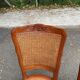 2 Louis XV style caned chairs in solid wood, 20th century