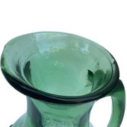 Carafe, jug, green glass water pitcher VEA