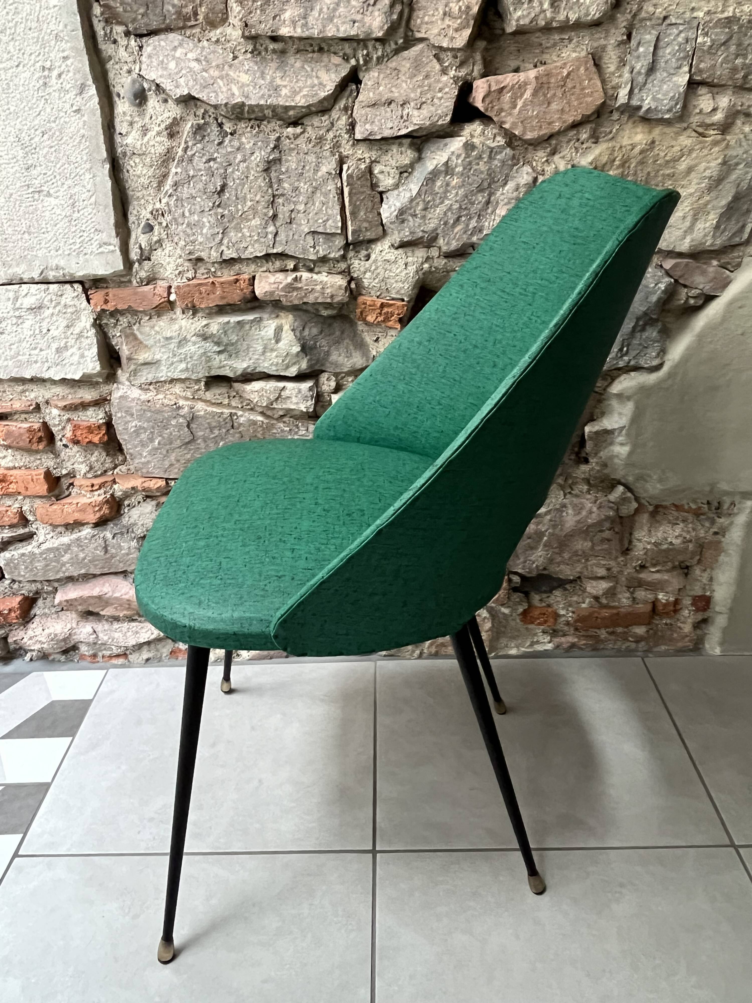 Green skay cocktail chair from the 60s
