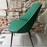 Green skay cocktail chair from the 60s