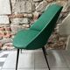 Green skay cocktail chair from the 60s