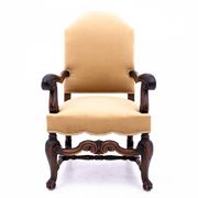 A pair of antique armchairs, Western Europe, around 1900. After renovation