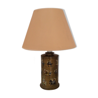 Lampe vintage en laque