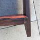 Vintage 1970s pedestal table ceramic