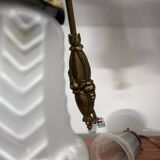 Antique pair of Art Deco wall sconces