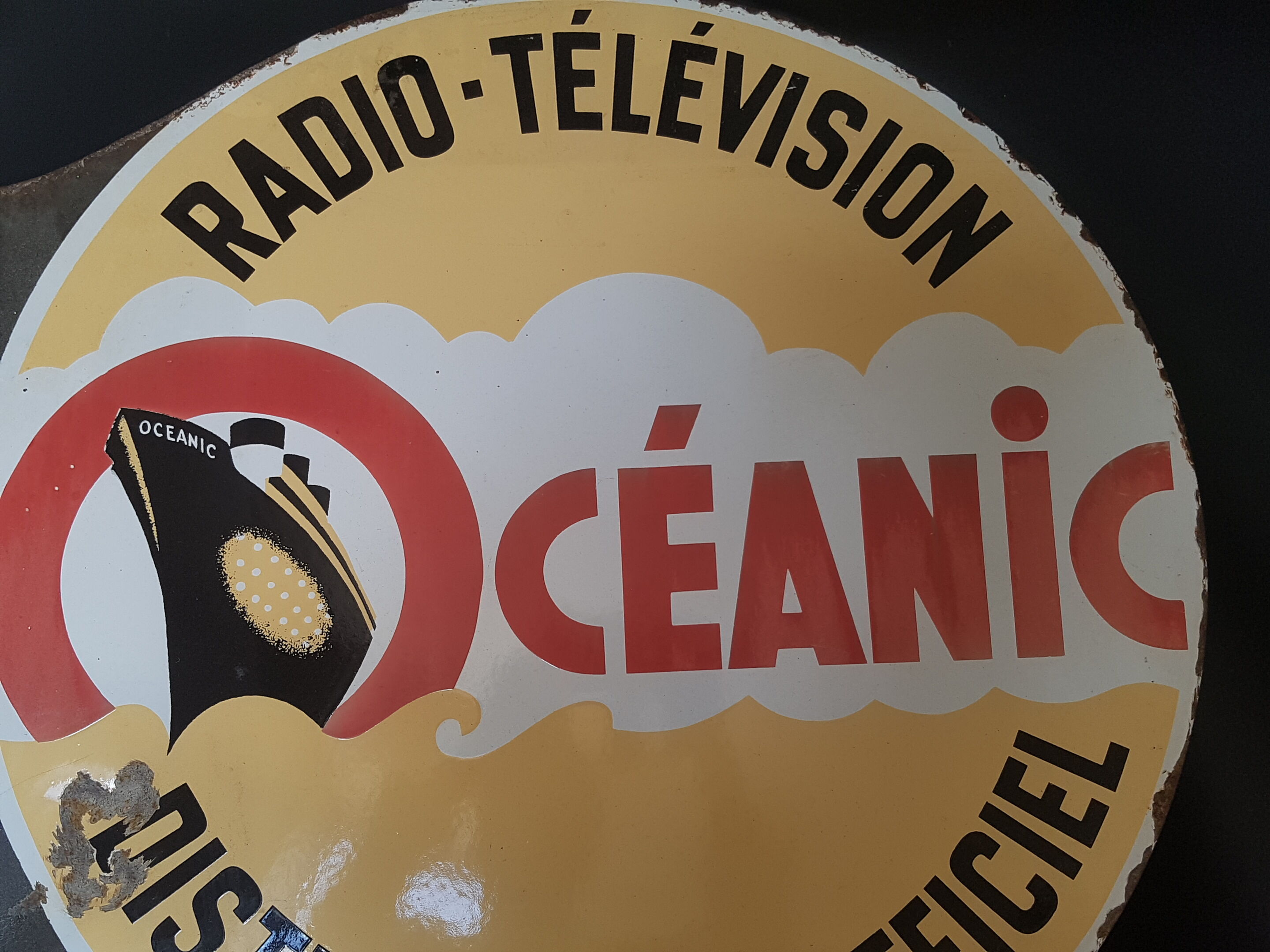 Oceanic Radio TV 64x59 cm