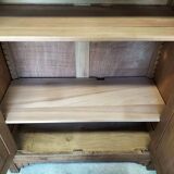 Large art deco glass cabinet.