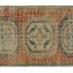 Tapis vintage turc tissé à la main unique en son genre - Charme vintage rustique 347 x 96