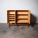 Swedish Sideboard In Pine By Göran Malmvall, 1950s