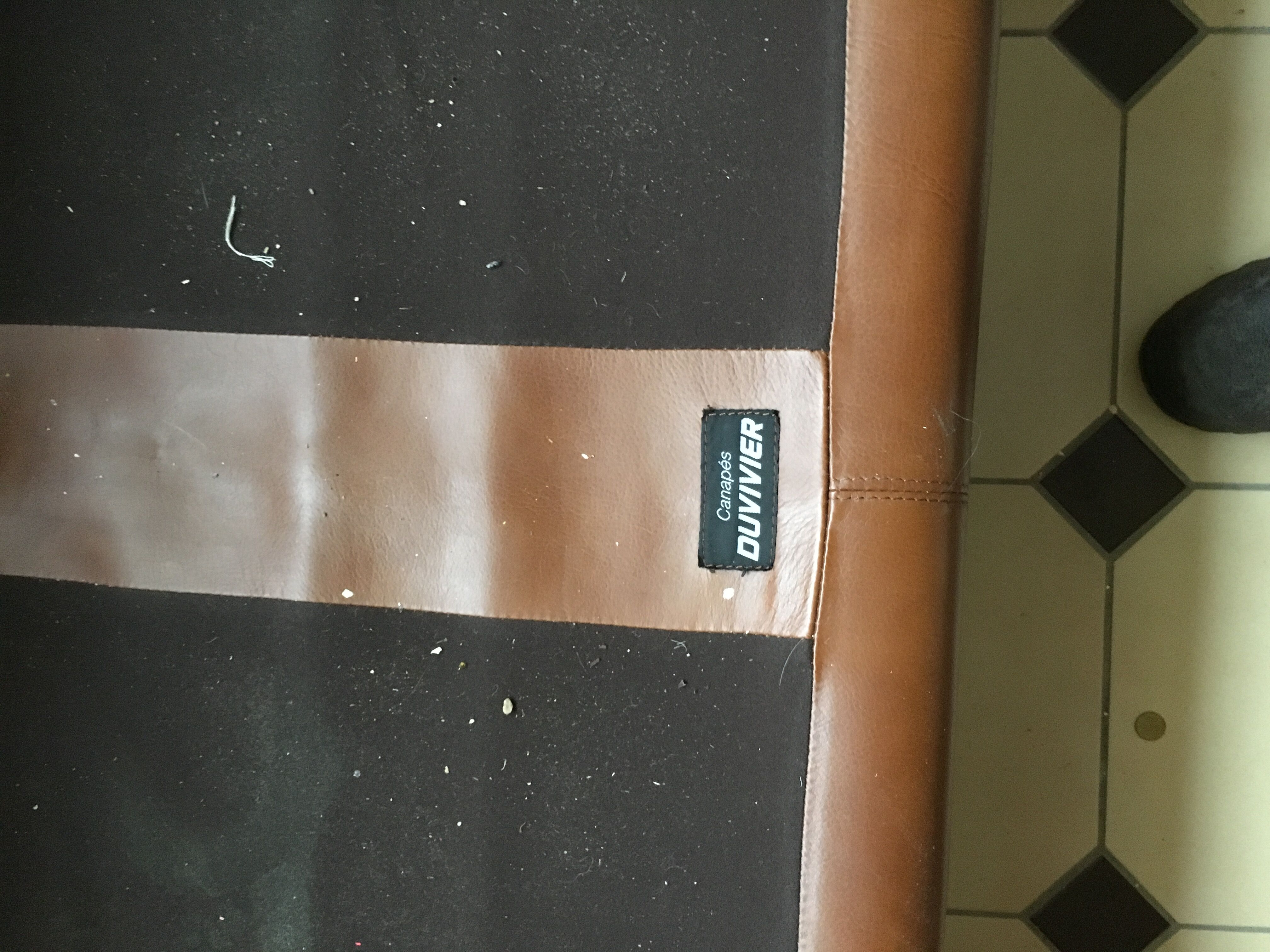Leather sofa