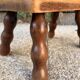 Tabouret, porte pot en chêne massif, années 50