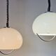 Set of Two Midcentury Pendants Meblo, Harvey Guzzini, Italy, 1970s
