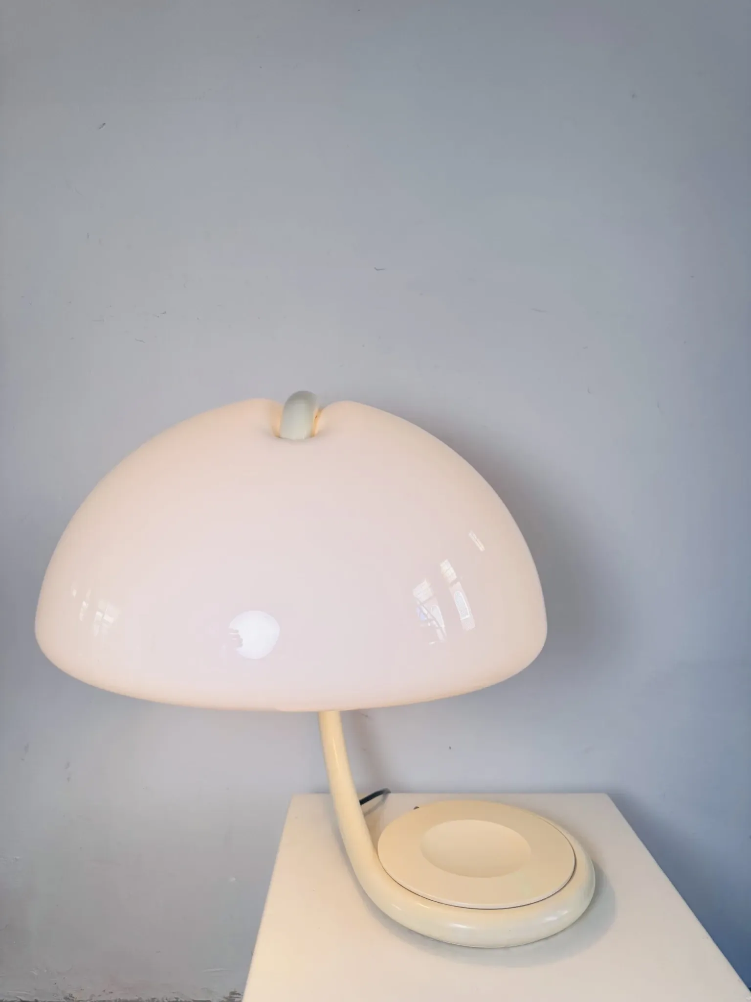 Serpente Swivel Table Lamp By Elio Martinelli For Martinelli Luce, Italy, 1965