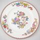 Minton Cuckoo, Coucou, 8 hand-painted porcelain dinner plates, 26 cm.