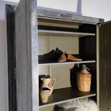 Parisian metallic wardrobe " Bauche "