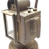 Old lamp in acetylene station master railway or other deco collection