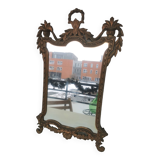 Vintage resin gold mirror