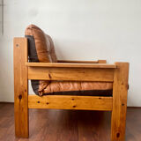 Pine armchair 1970s
