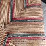 Mulched corner chair and light wood