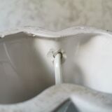 White ceramic hand lamp