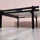 Table basse extensible cubiste, années 1980