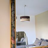 Large Vintage Beveled Panoramic Mirror