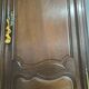 Lorraine wardrobe in solid oak from the 18th century.