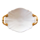 Grand plat ovale Lenox or 24 carats L42cm