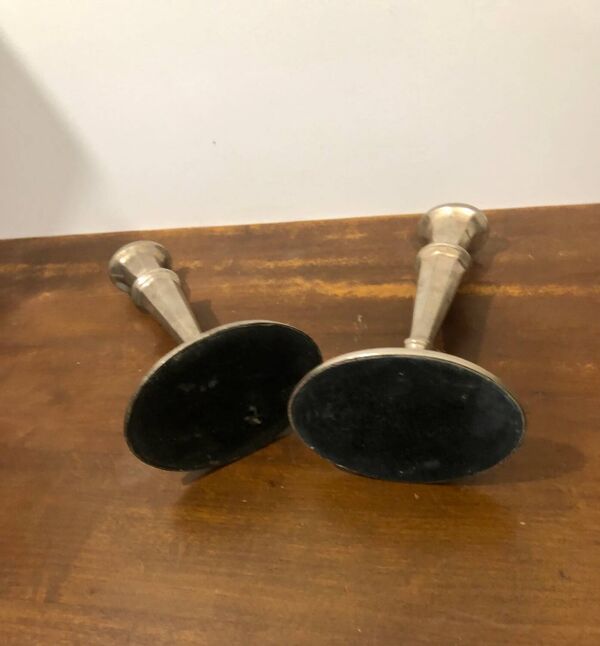 Paire de bougeoirs XXL