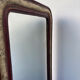 Mirror louis philippe old nineteenth in brown and beige wood
