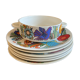 Set of 6 soup cup and sauser by Villeroy and Boch “Acapulco“