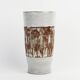 Vallauris ceramic vase by Les Argonotes