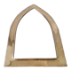 Miroir laiton 52 x 31 cm