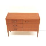 Vintage sideboard with drawers and door made in the 60s