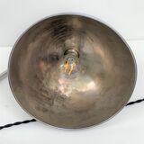 Nickel-plated spherical modernist lamp and Chrome 1930