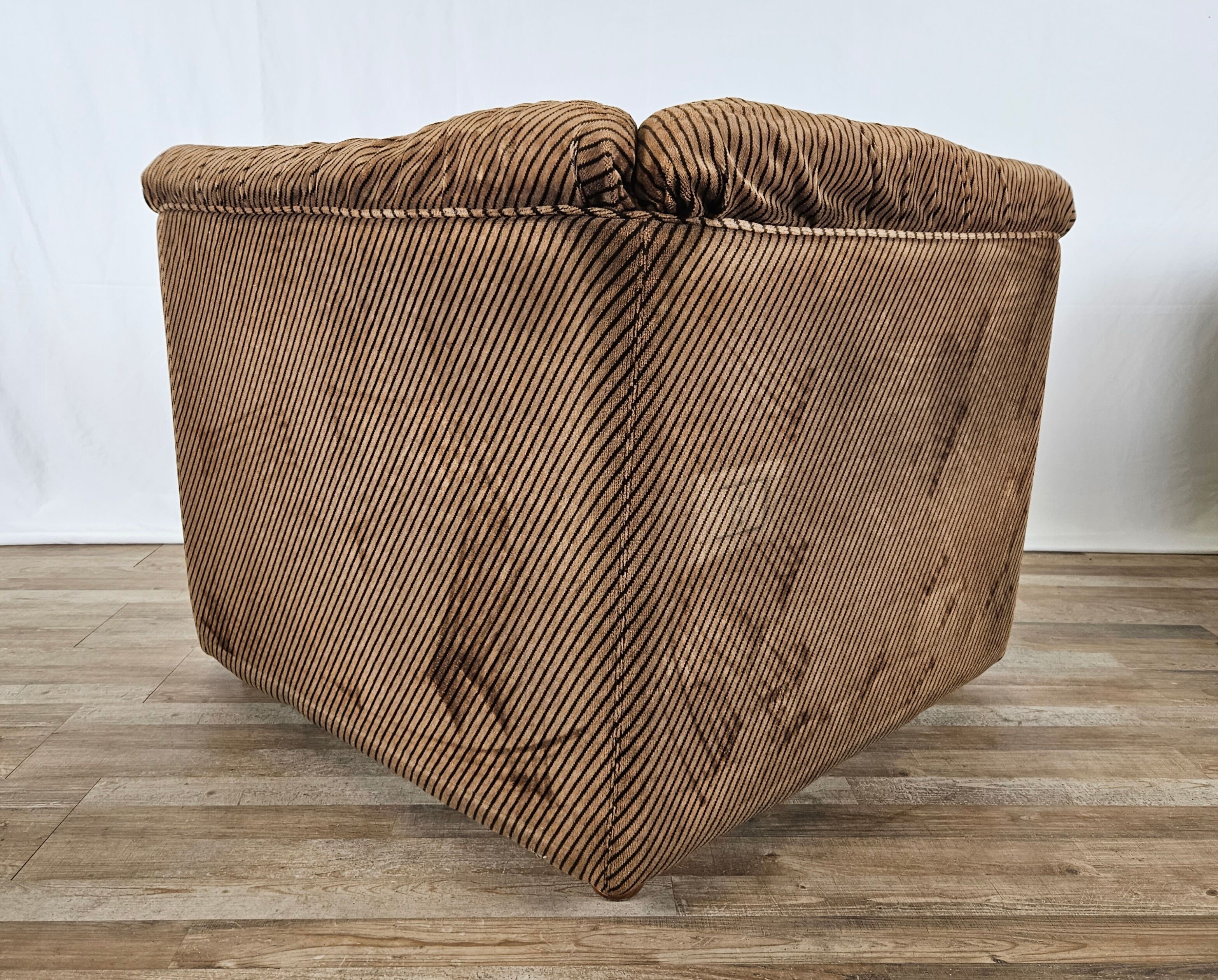 Five-seater corner modular sofa from 70s