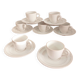 Set of 7 Pierre Motton coffee cups, Gien