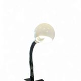 Ivory clip lamp from the space age 1970 Italy