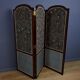 Fabric screen, mahogany and rosewood – 1900